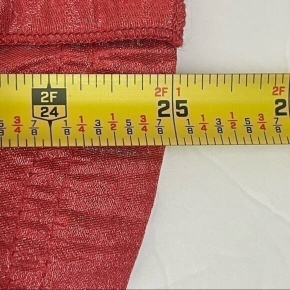 Rafael Metallic Tangerine Ruffled Party Event Glam Jacket NWOT Size 16 - Picture 11 of 11